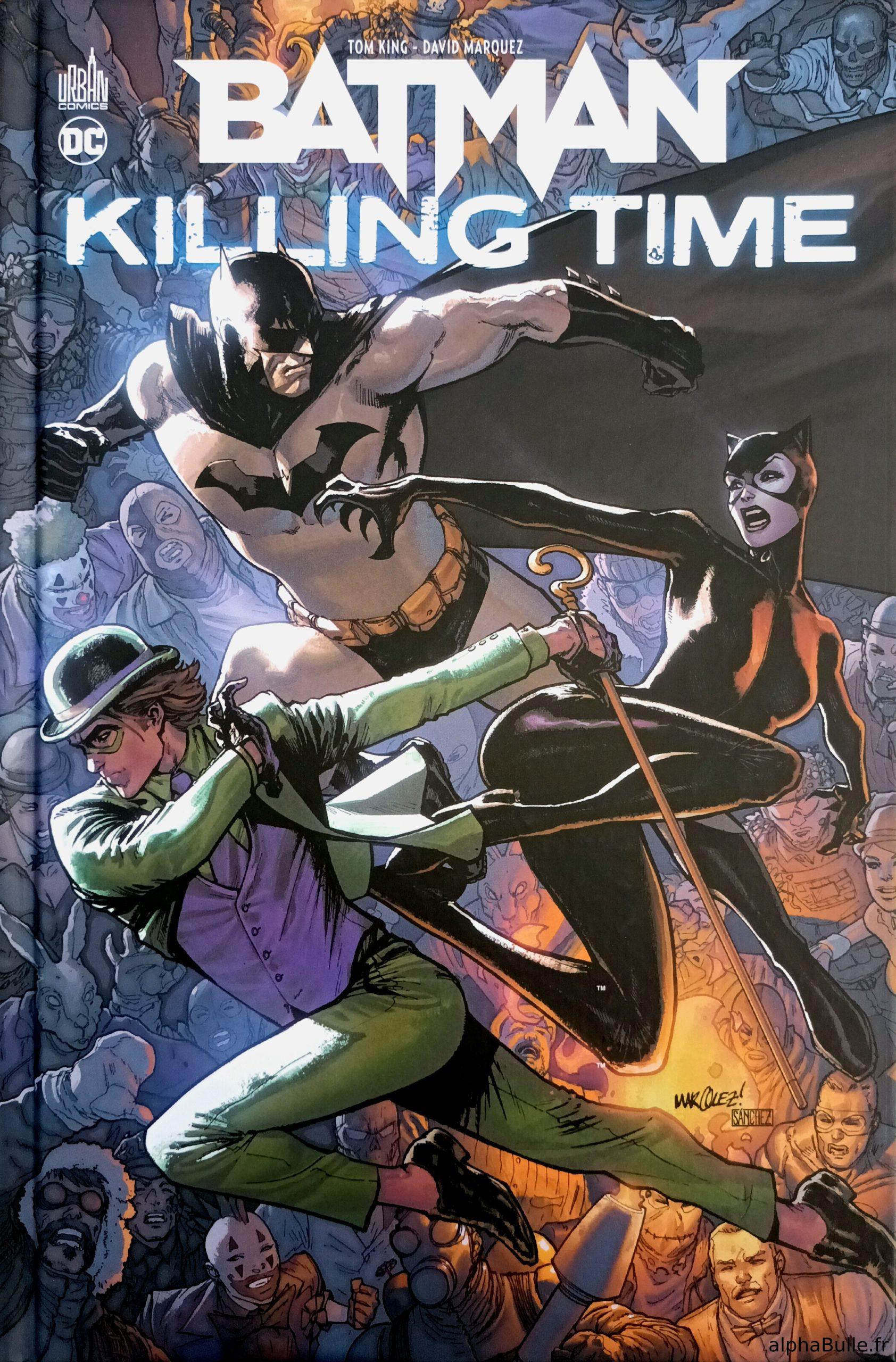 Batman aux trousses du Sphinx & Catwoman - alphaBulle