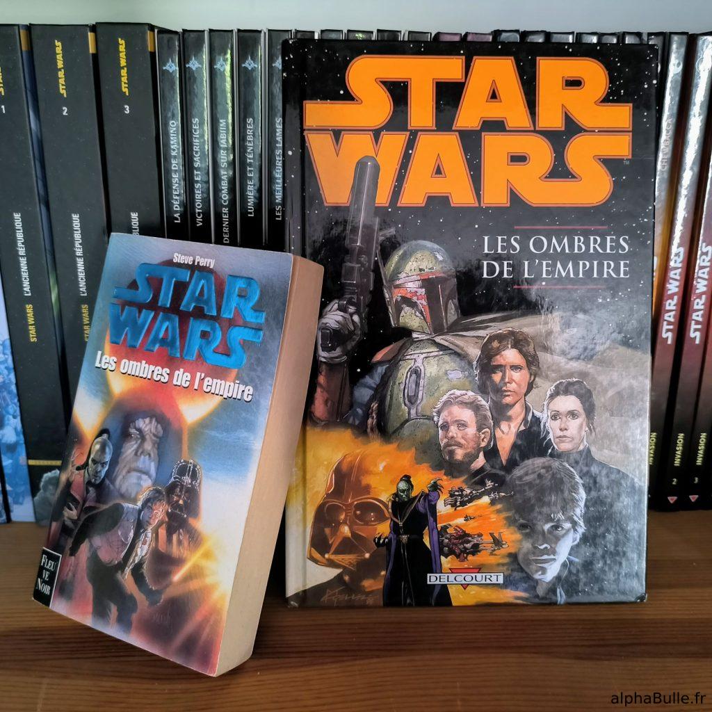 Les Ombres de l'Empire : le romane et le comics
