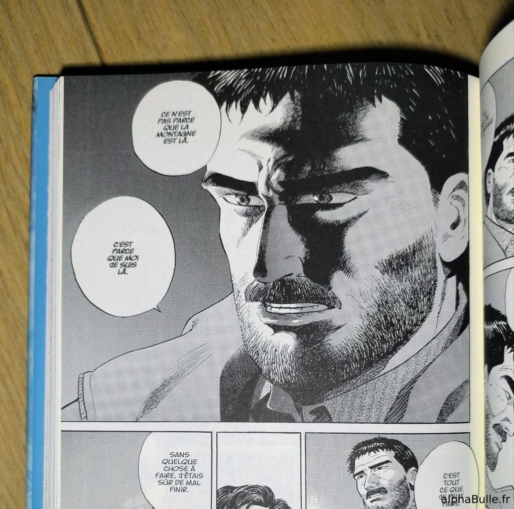 Pourquoi grimper une montagne ? Extrait du Sommet des Dieux tome 4