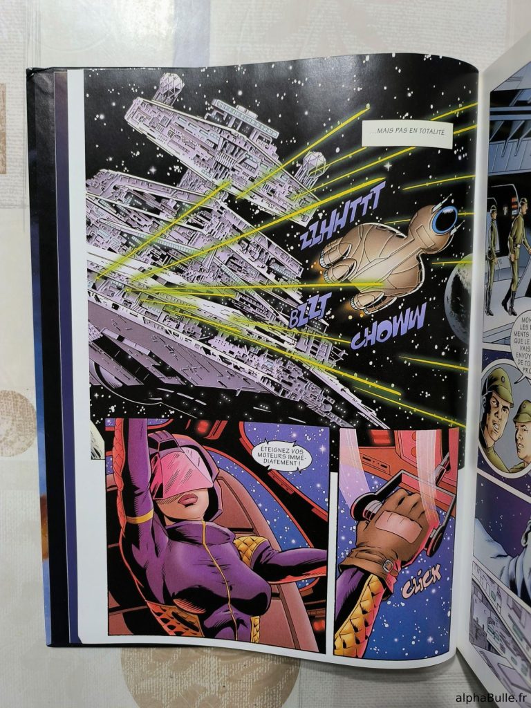 Vaisseau pris en chasse